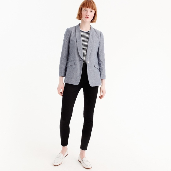 J. Crew Jackets & Blazers - J.Crew Linen Blend Blazer Size 4T